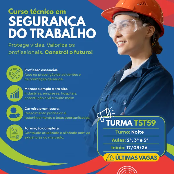 Curso Técnico em Segurança do Trabalho